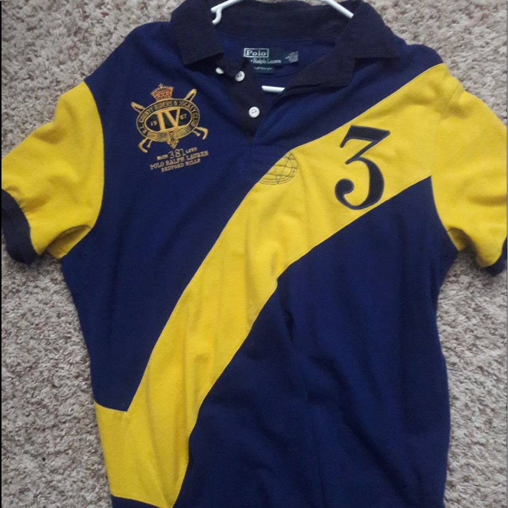 Ralph Lauren men large banner polo shirt